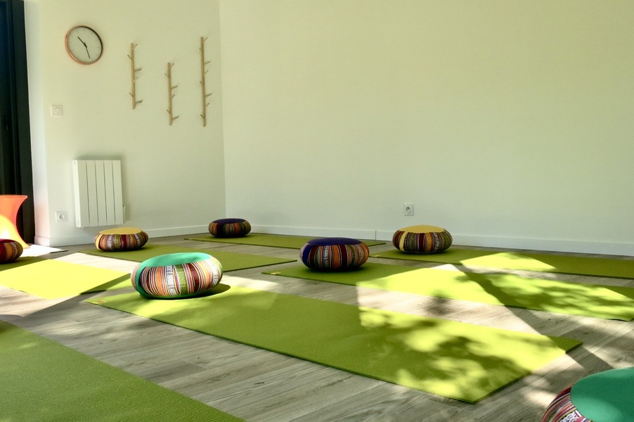 Salle de yoga Dinard intérieur salle de yoga Dinard